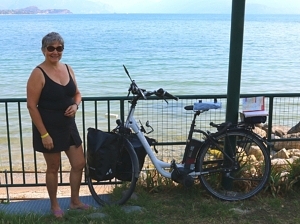 A fellow 50-something lone female bummler travelling across Europe by electric bike (a brilliant idea I desperately wish had occurred to me). Her mother tried to ban her from leaving, too.